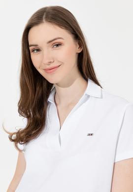 Kadın Beyaz Basic Tişört - 50253141004