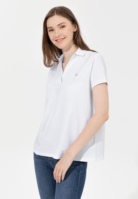 Kadın Beyaz Basic Tişört - 50253141004