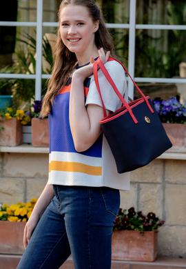 Kadın Lacivert Kol Çantası - 50277201004