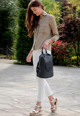 Kadın Siyah Sırt Çantası - 50259066003