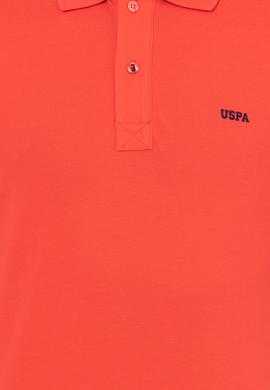 Erkek Kırmızı Polo Yaka Basic Tişört - 50251701140