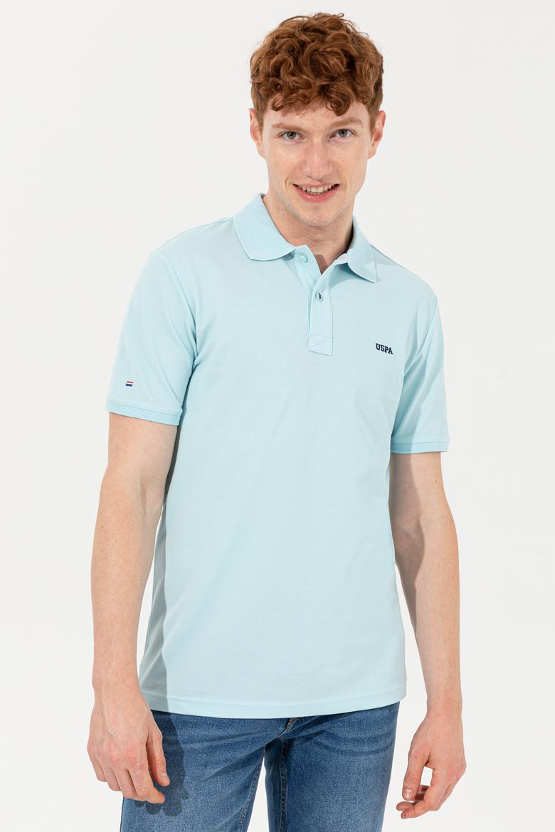 Erkek Aqua Polo Yaka Basic T-Shirt - 50251701243