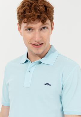 Erkek Aqua Polo Yaka Basic T-Shirt - 50251701243