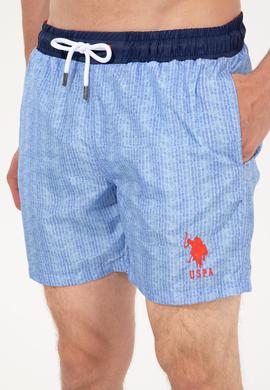 Erkek Açık Mavi Deniz Şortu - 50245372045