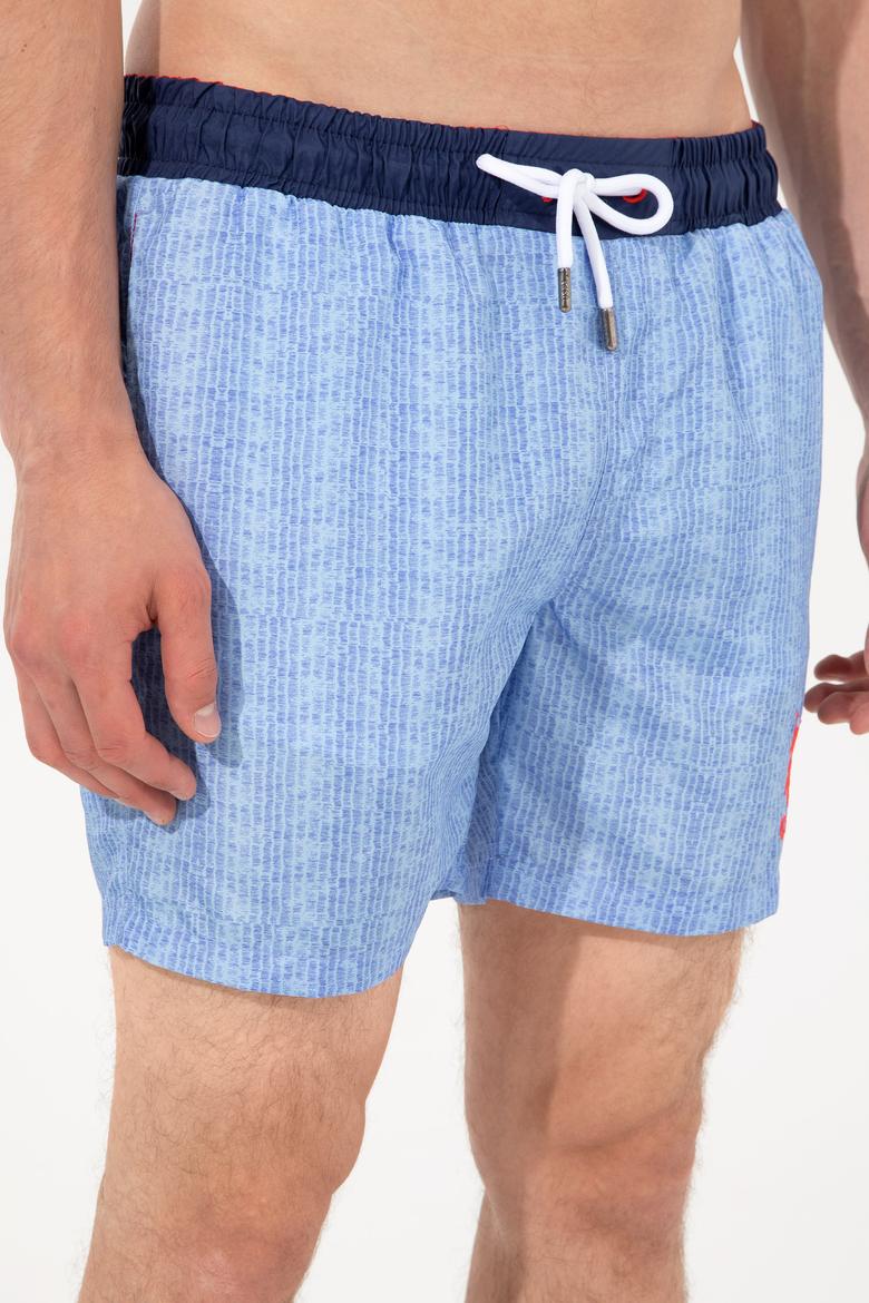 Erkek Açık Mavi Deniz Şortu - 50245372045