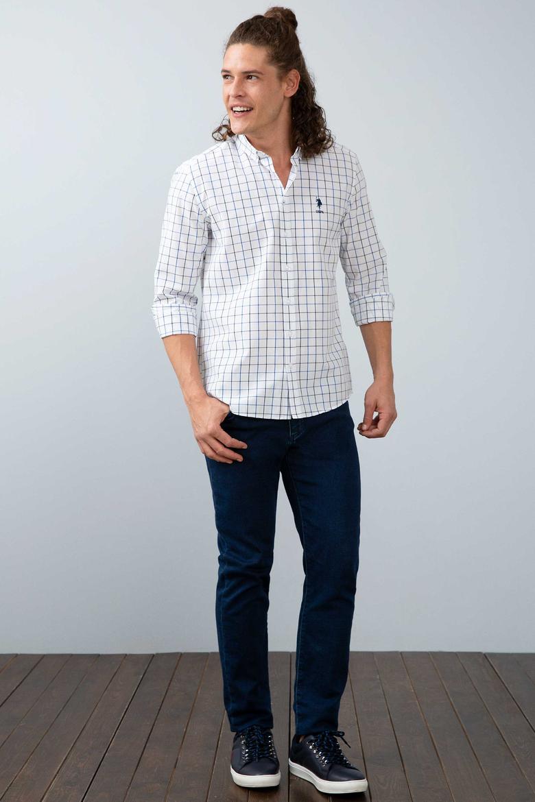 Erkek Mavi Gömlek Uzunkol - 50209033018