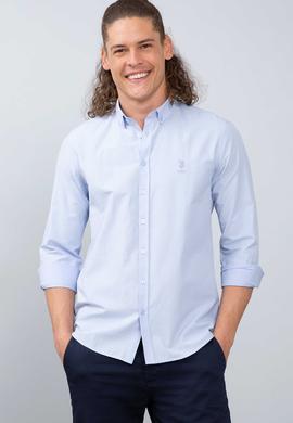 Erkek Mavi Gömlek Uzunkol - 50213920009
