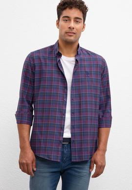 Erkek Bordo Gömlek - 50219891019