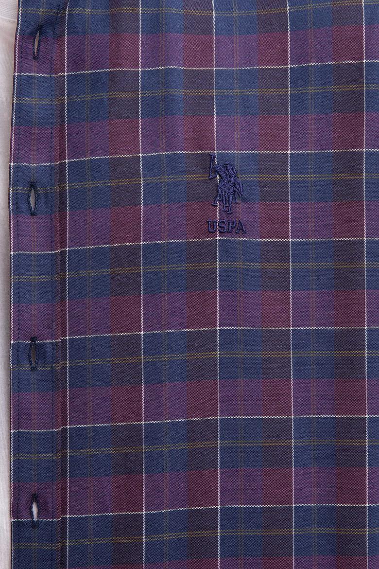 Erkek Bordo Gömlek - 50219891019