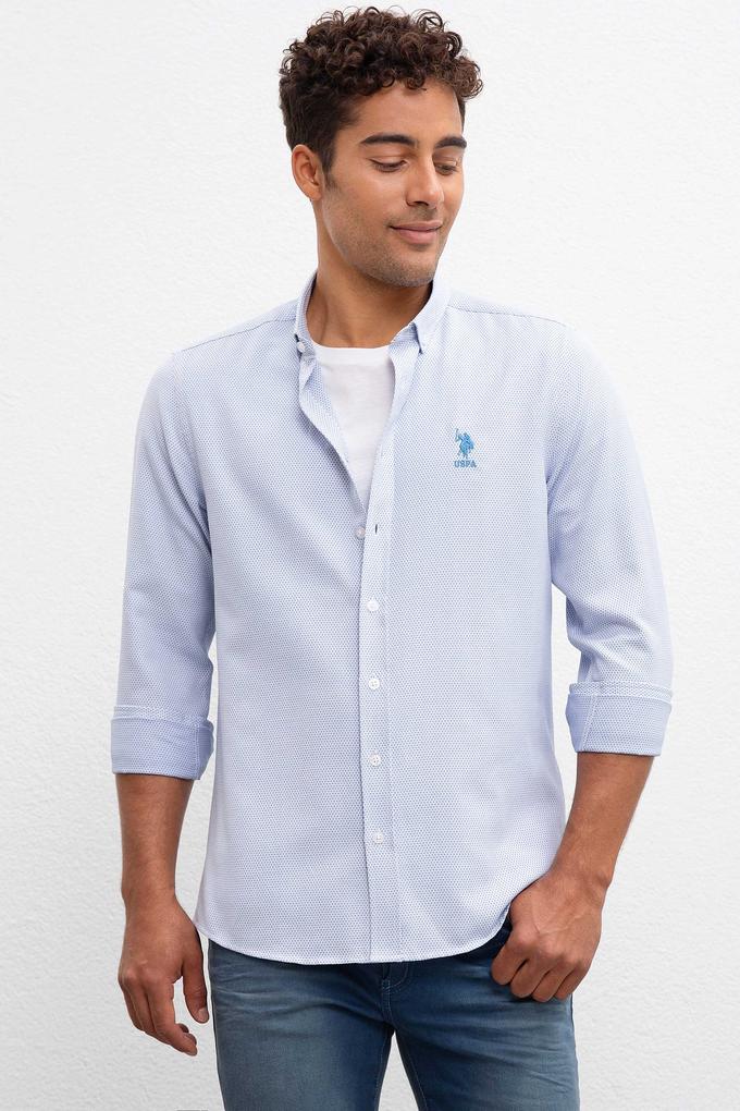 Erkek Mavi Gömlek