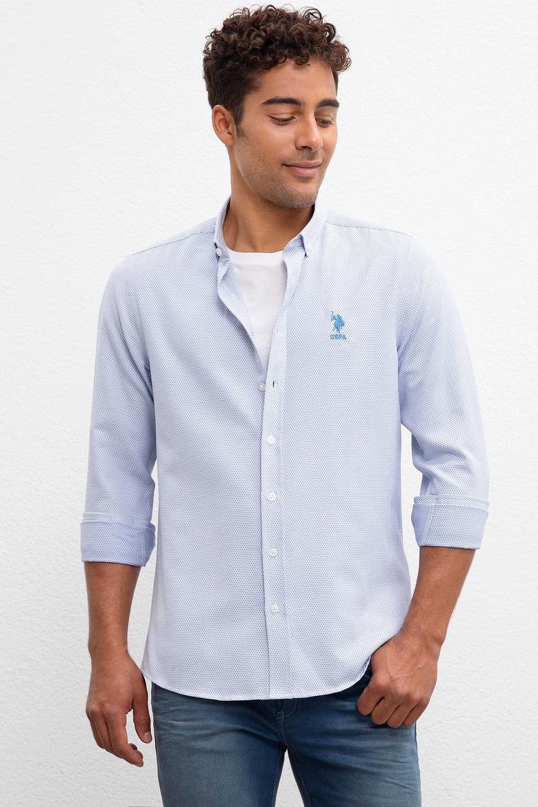 Erkek Mavi Gömlek