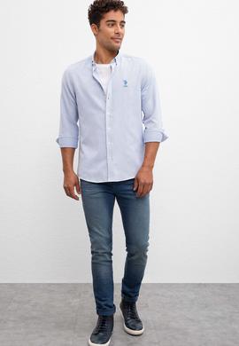 Erkek Mavi Gömlek - 50219880011