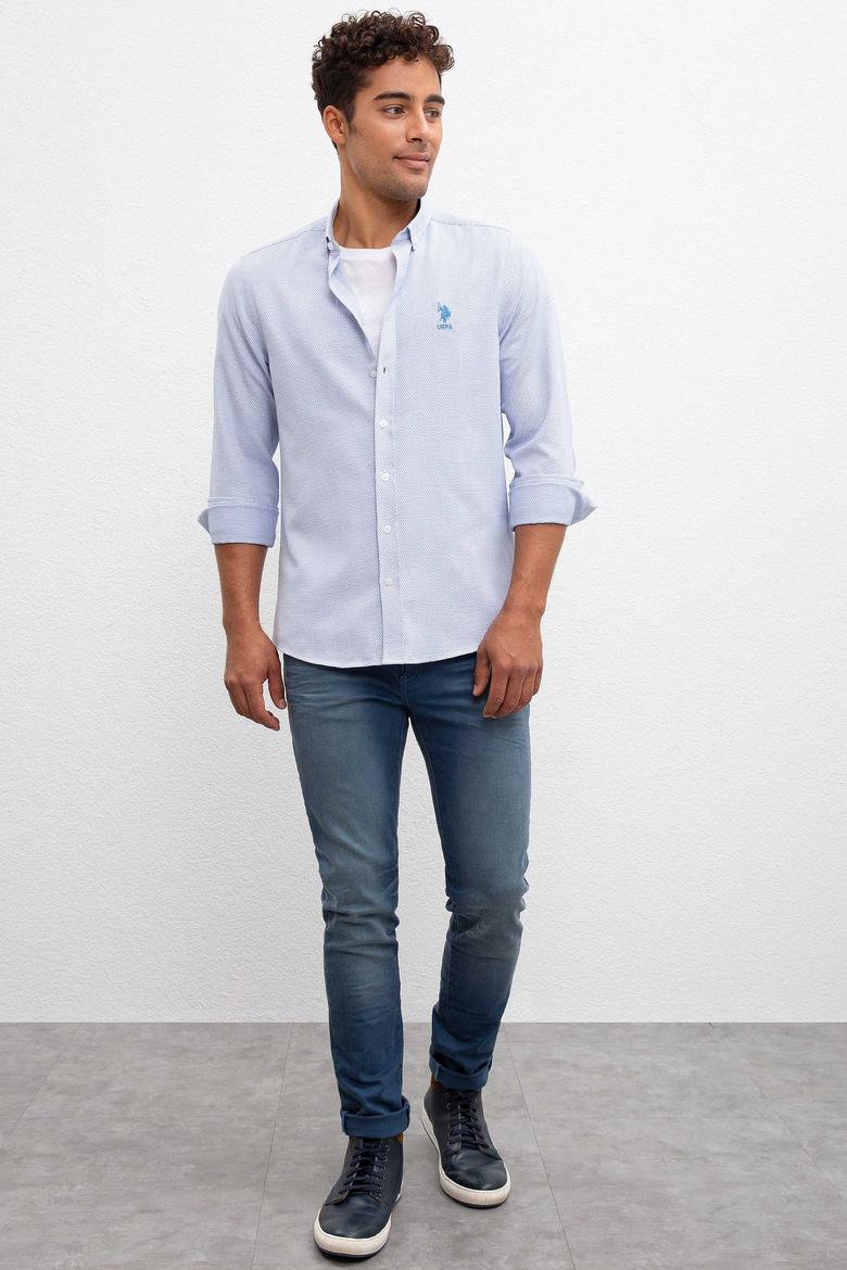 Erkek Mavi Gömlek - 50219880011