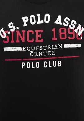 Erkek Siyah Bisiklet Yaka T-Shirt - 50213574002