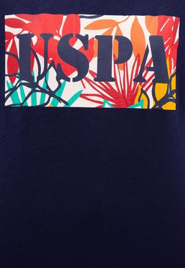 Kadın Lacivert Bisiklet Yaka T-Shirt - 50225745005