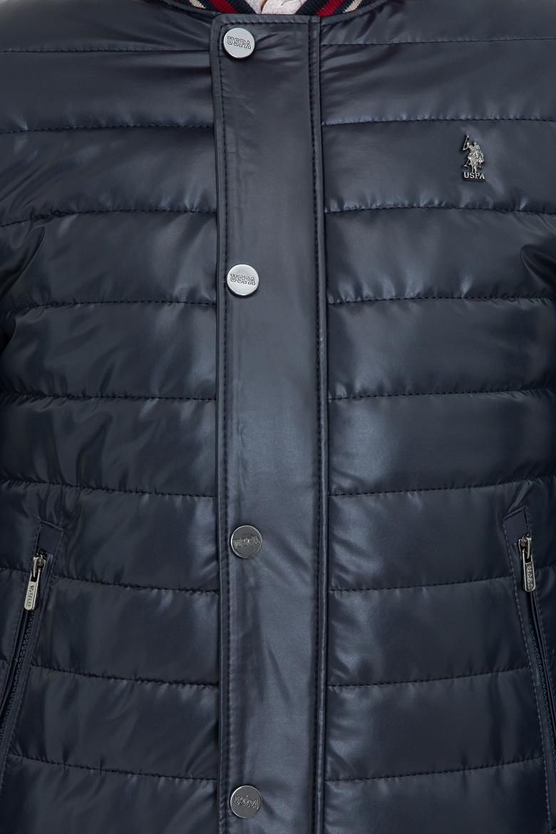 Erkek Lacivert Deri Mont Kaban - 50243882003