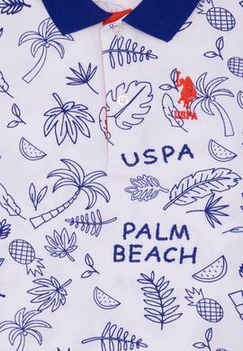 Erkek Çocuk Beyaz Polo Yaka Tişört - 50247867006