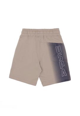 Çocuk Haki Örme Şort - 50249678004