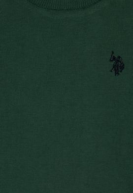 Erkek Çocuk Yeşil Bisiklet Yaka Triko Kazak - 50257692086