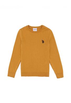 Erkek Çocuk Safran Bisiklet Yaka Triko Kazak - 50257692078