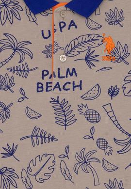 Erkek Çocuk Haki Polo Yaka Tişört - 50247867019