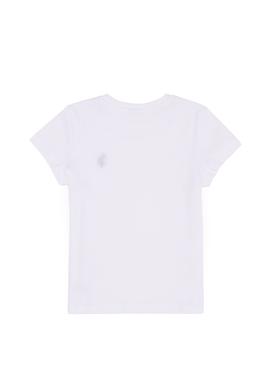 Çocuk Beyaz Bisiklet Yaka Tişört - 50249486004