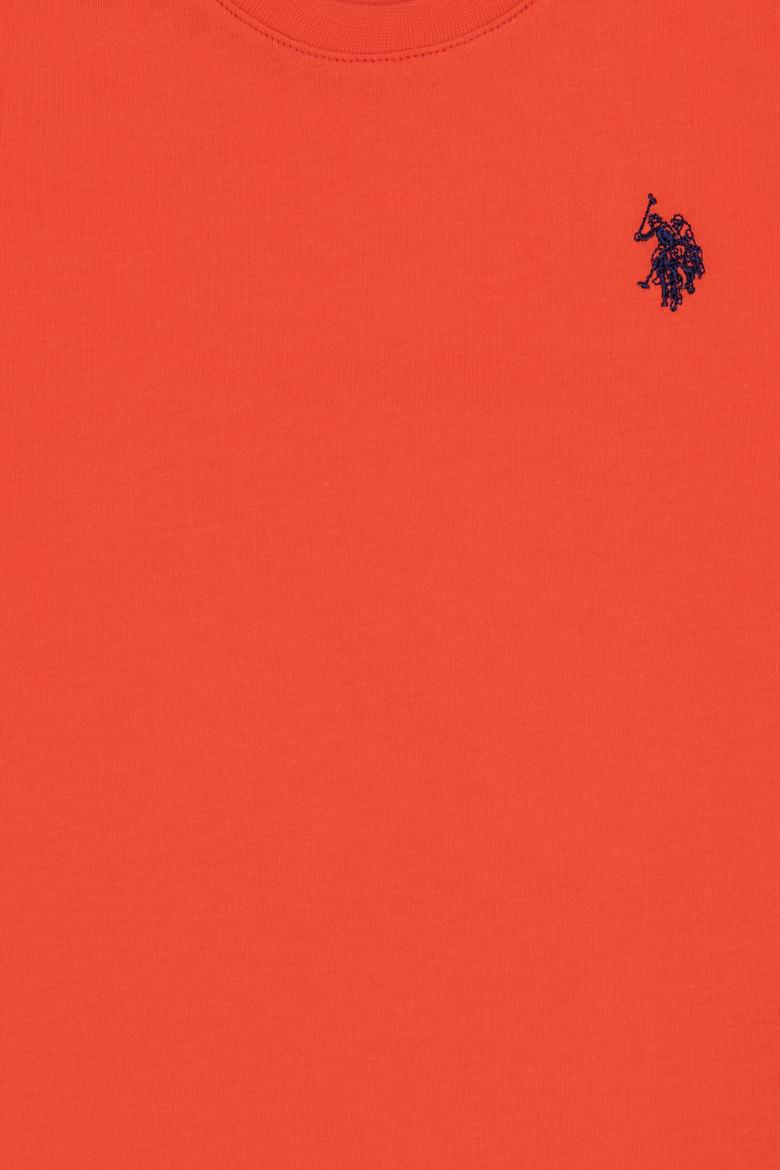 Çocuk Kırmızı Bisiklet Yaka Tişört - 50249486024