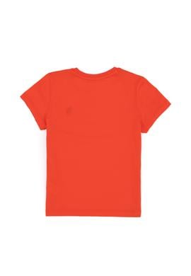 Çocuk Kırmızı Bisiklet Yaka Tişört - 50249486024