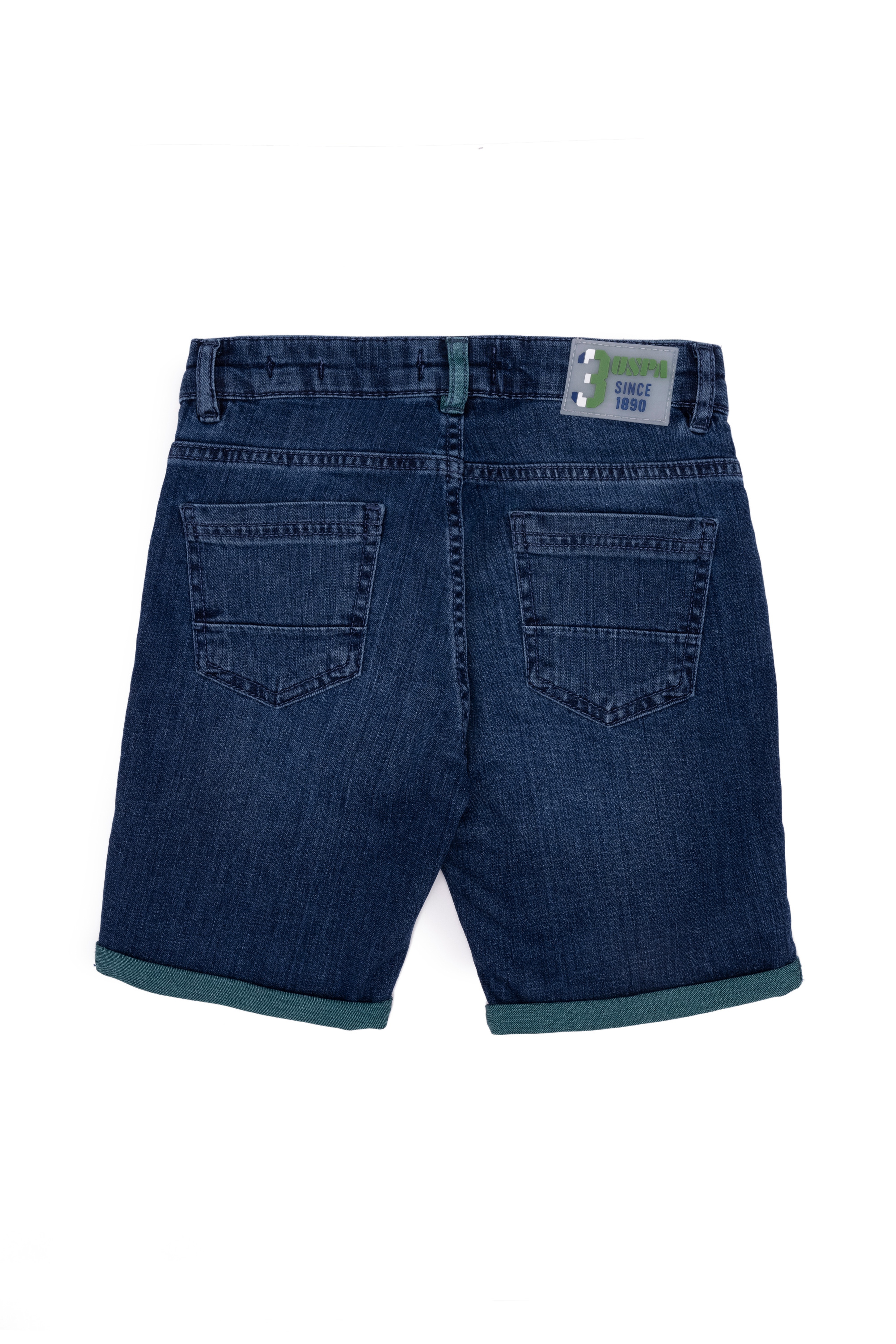 Erkek Çocuk Haki Jean Şort - Image 2
