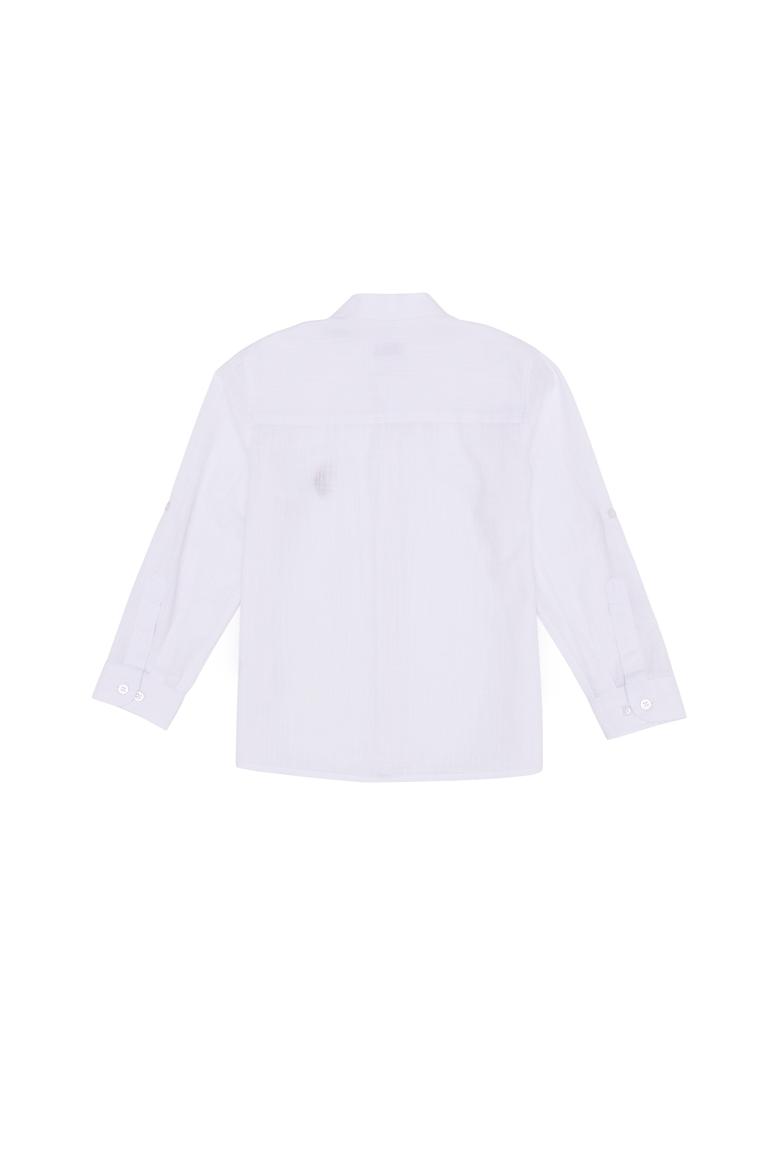 Erkek Çocuk Beyaz Gömlek Uzunkol - 50254434008