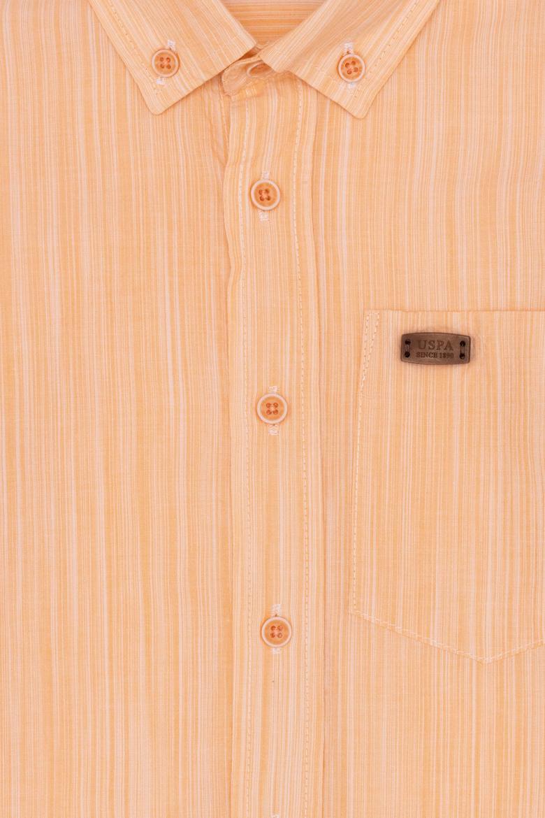 Erkek Çocuk Turuncu Uzun Kollu Gömlek - 50249563025