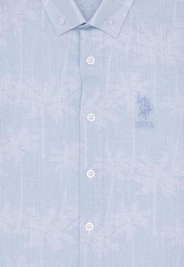 Erkek Çocuk Açık Mavi Kısa Kollu Gömlek - 50252057012