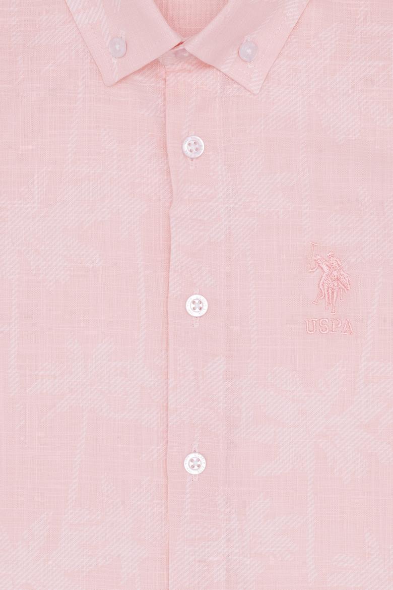 Erkek Çocuk Pudra Kısa Kollu Gömlek - 50252057024