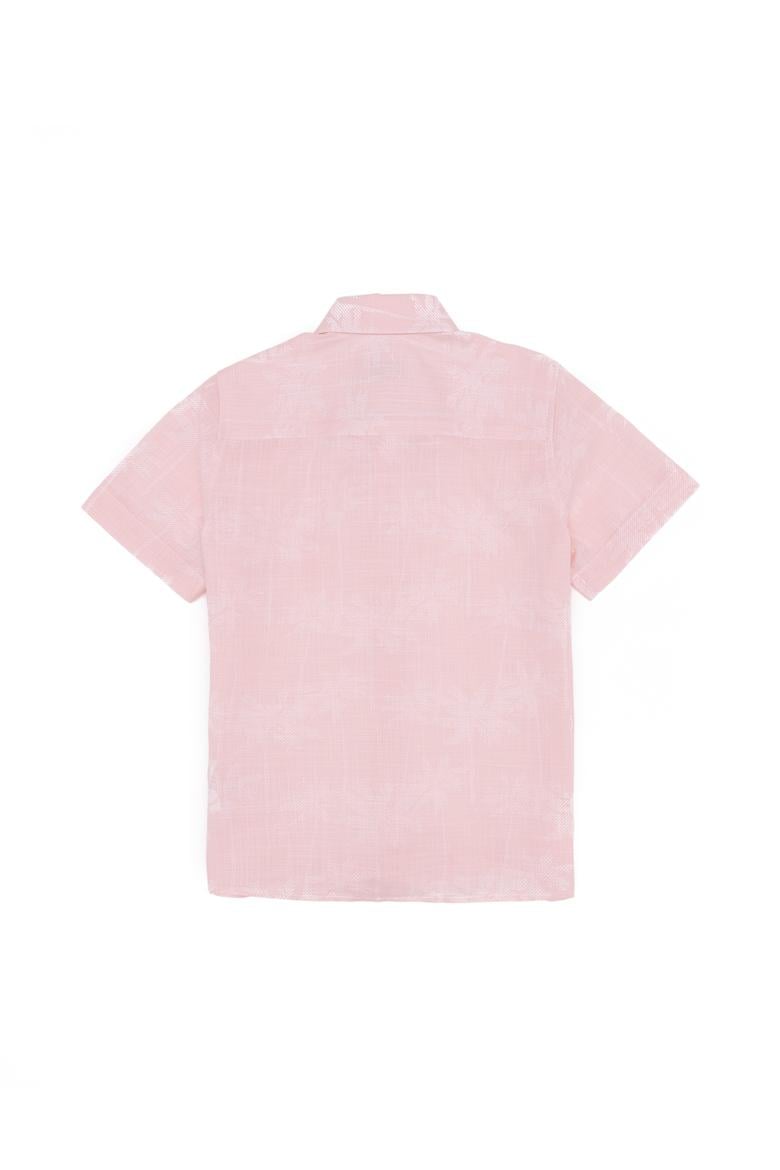 Erkek Çocuk Pudra Kısa Kollu Gömlek - 50252057024