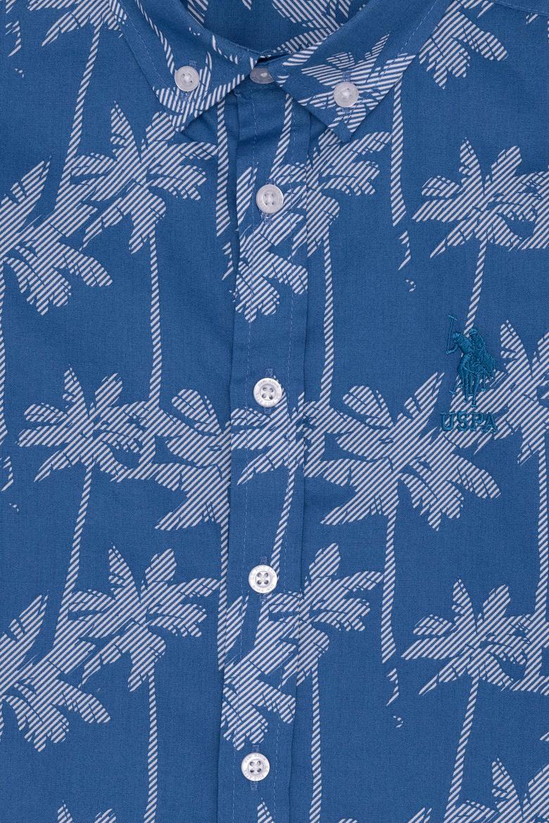 Erkek Çocuk Petrol Uzun Kollu Gömlek - 50252038015