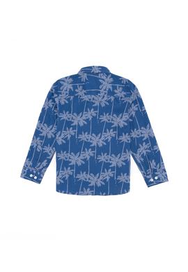 Erkek Çocuk Petrol Uzun Kollu Gömlek - 50252038015