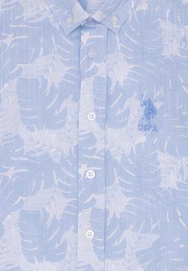 Erkek Çocuk Mavi Uzun Kollu Gömlek - 50254554007