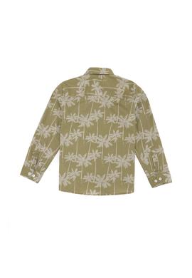 Erkek Çocuk Haki Uzun Kollu Gömlek - 50252038007