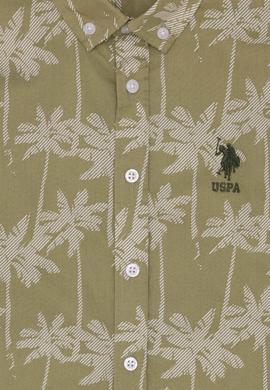 Erkek Çocuk Haki Uzun Kollu Gömlek - 50252038007