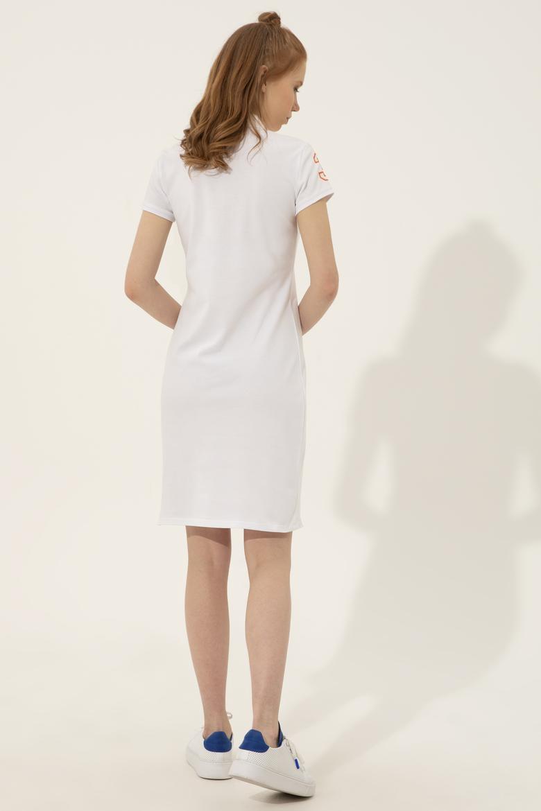 Kadın Beyaz Örme Elbise - 50248992007