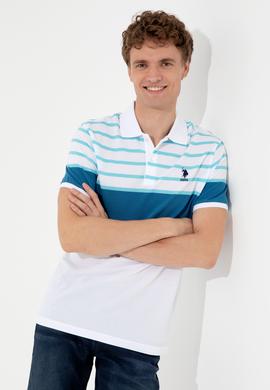 Erkek Petrol Polo Yaka T-Shirt - 50247783002