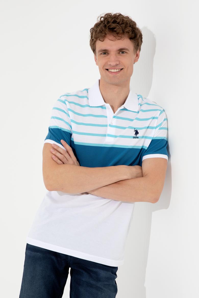 Erkek Petrol Polo Yaka T-Shirt - 50247783002