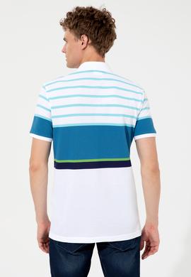 Erkek Petrol Polo Yaka T-Shirt - 50247783002