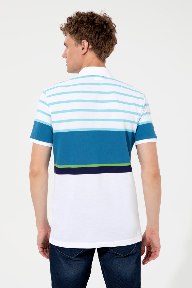 Erkek Petrol Polo Yaka T-Shirt - 50247783002