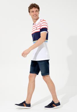 Erkek Lacivert Polo Yaka Tişört - 50247783016