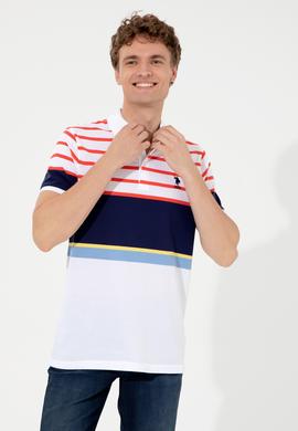 Erkek Lacivert Polo Yaka Tişört - 50247783016