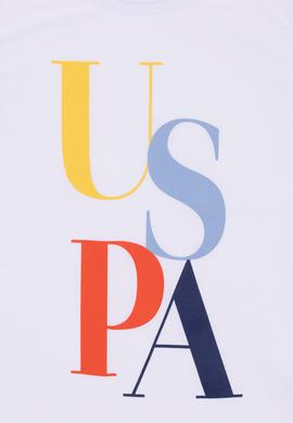 Çocuk Beyaz Bisiklet Yaka Tişört - 50247342006