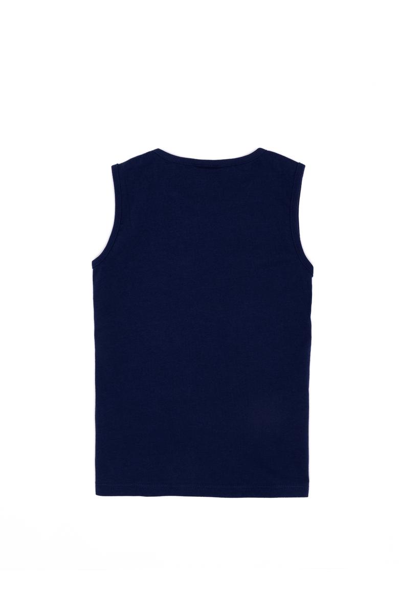 Çocuk Lacivert Atlet Tişört - 50247342015