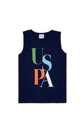 Çocuk Lacivert Atlet Tişört - 50247342015