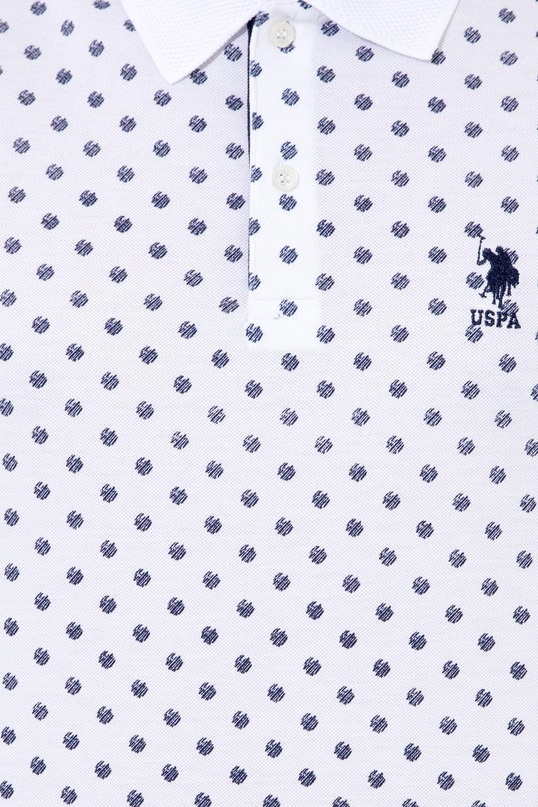 Erkek Beyaz Polo Yaka Tişört - 50249168007